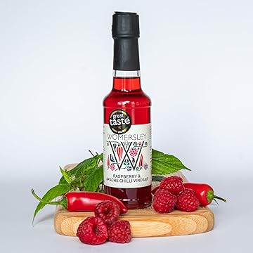 RASPBERRY & APACHE CHILLI VINEGAR - 3 left in stock