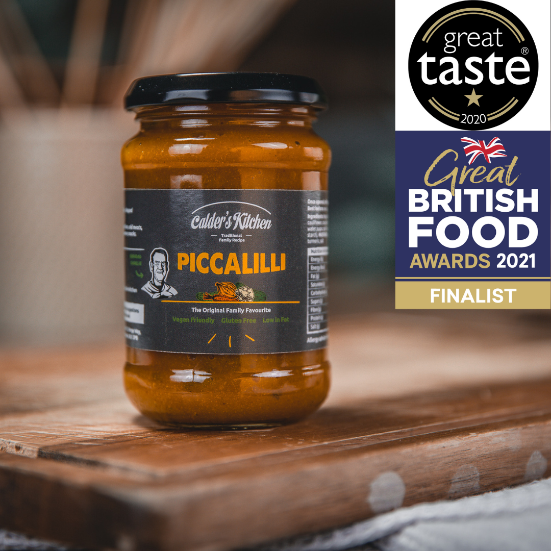 Calder's Kitchen Traditional Piccalilli (Gluten Free, Vegan) 285 g jar