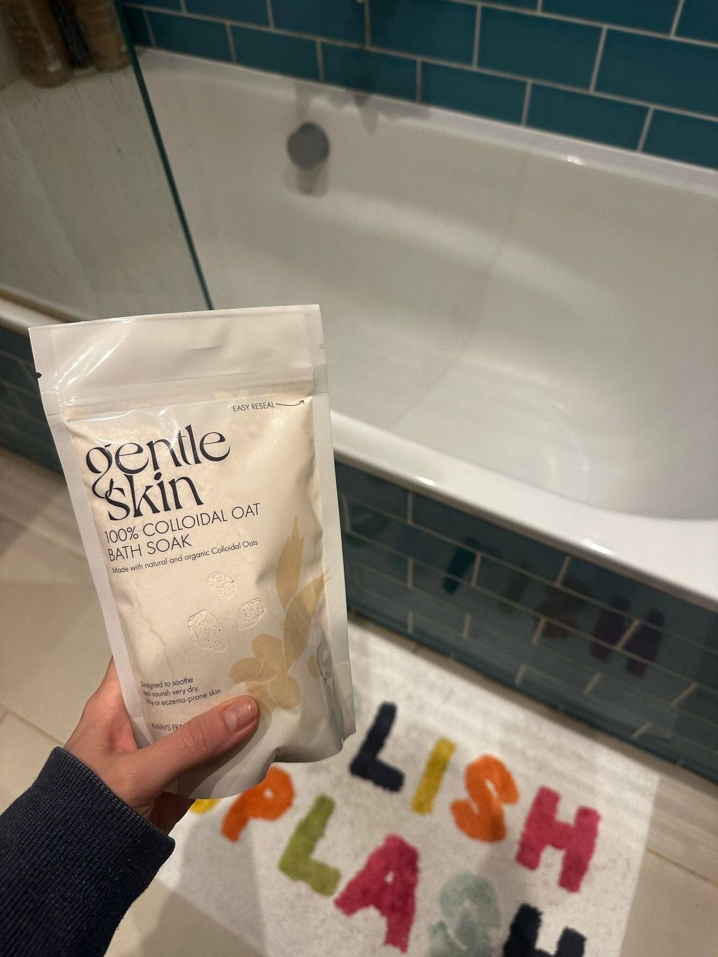100% Organic Colloidal Oat Bath Soak