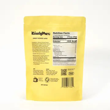 Sweet Potato Latte Caffeine-Free, Vegan, Low-Sugar - pre order stock will arrive September