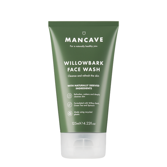 Willowbark Face Wash, 125ml, Mens Skincare Gift