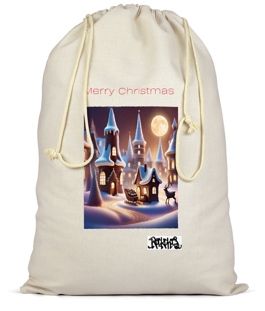 Premium Cotton Christmas Sack Chirstmas Sack By Rock Chocs  Chocolate Scene