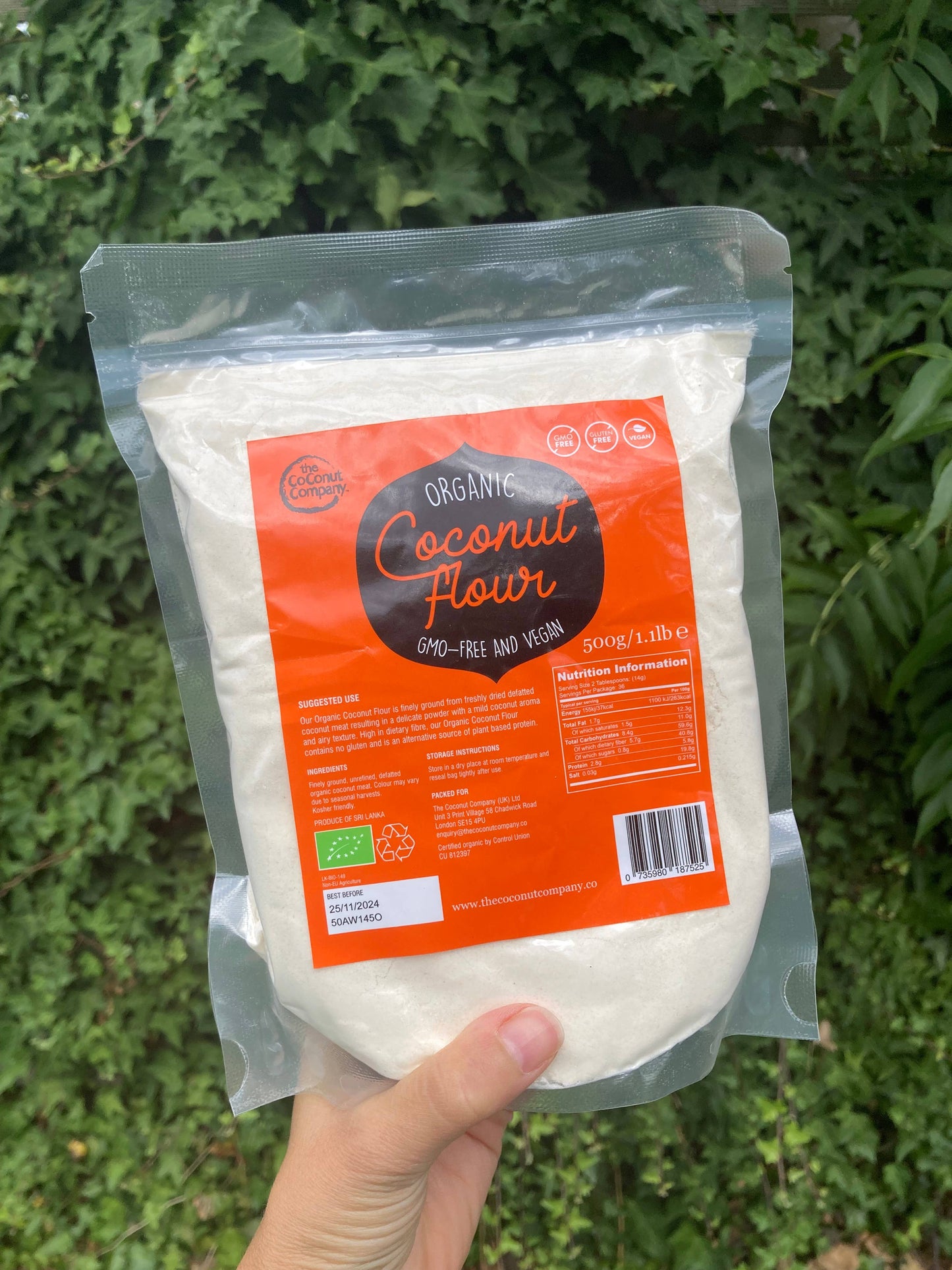 Organic Coconut Flour 500g