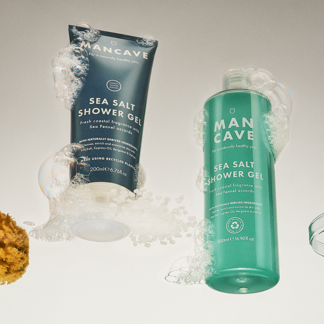 Sea Salt Shower Gel, 200ml, Mens Gift
