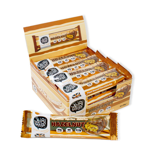 Yubi Hazelnut Protein Bar  - sold as individual bars