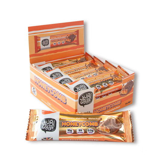 YuBi Honeycomb Protein Bar  -  Sold as individual bars