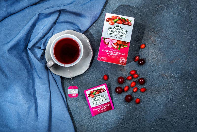 20 Teabag Rosehip, Hibiscus & Cherry