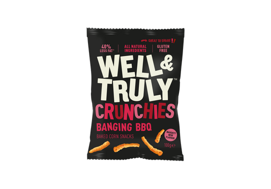 Crunchies Banging BBQ 100g - Vegan - Gluten Free