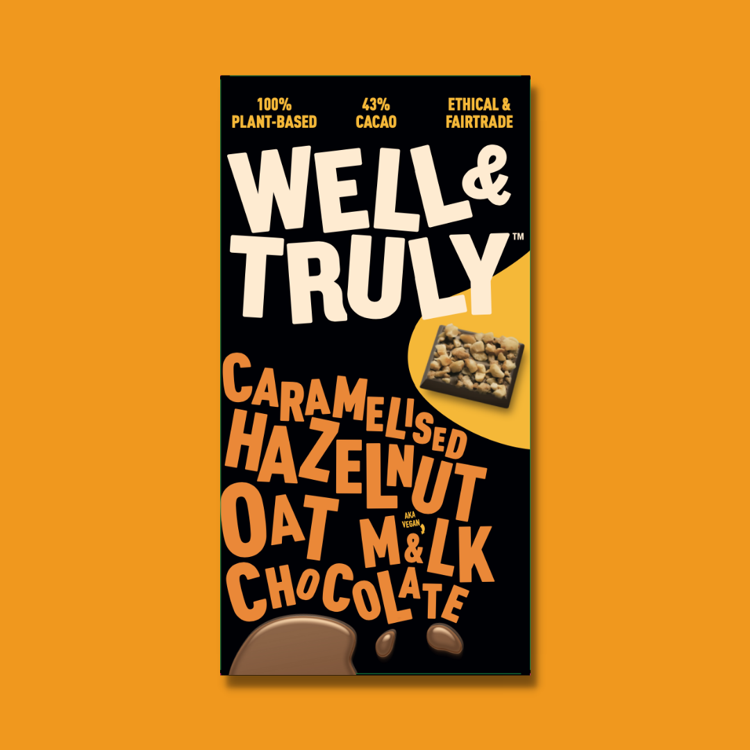 Caramelised Hazelnut Oat M&LK Chocolate 90g arriving in next week pre order