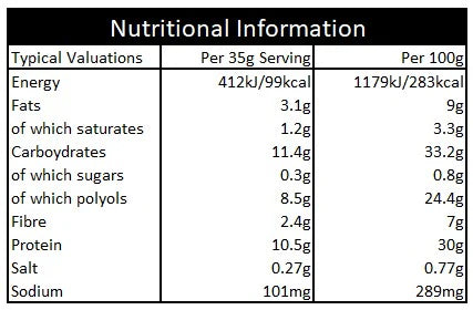 Yubi Caramel Protein Bars  - Sold as individual bars