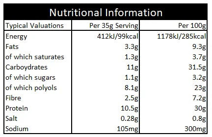 Yubi Cookies & Cream Protein Bar  sold as individual bars