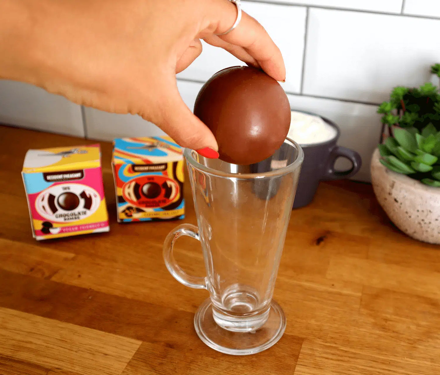 The Hot Chocolate Bombe | Vegan Friendly
