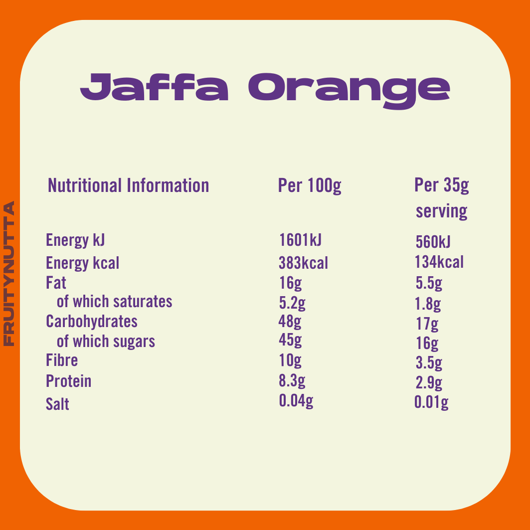 FruityNutta - Jaffa Orange