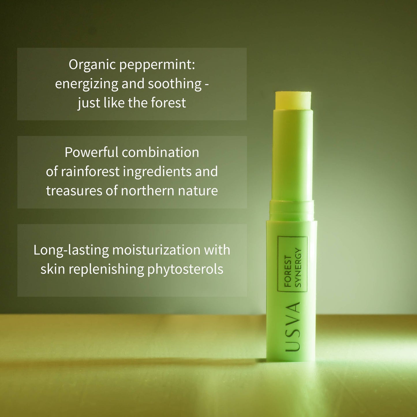 Forest Synergy Energizing & Soothing Lip Balm