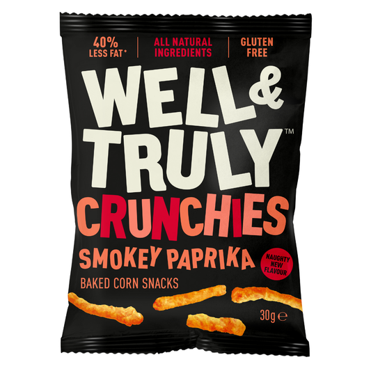 Crunchies Smokey Paprika 30g - Vegan, Gluten Free