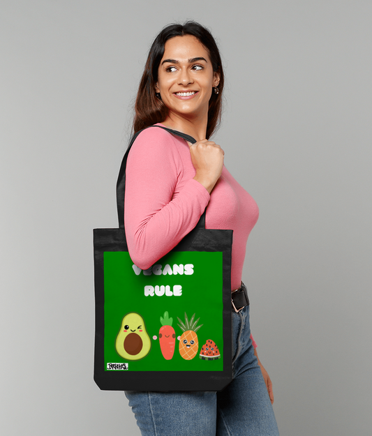 Tote Bag Tote Bag Rock Chocs Vegans Rule