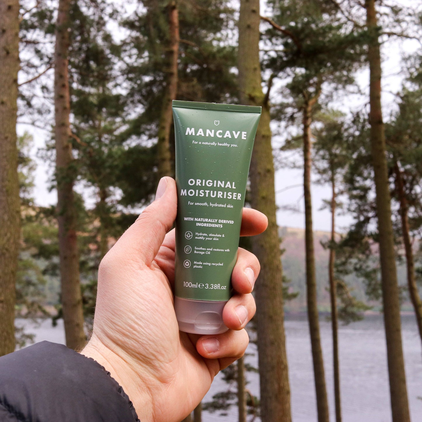 Caffeine Moisturiser, 100ml, Men's Skincare Gift
