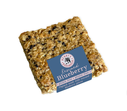 Gluten Free Rescued Blueberry Flapjack