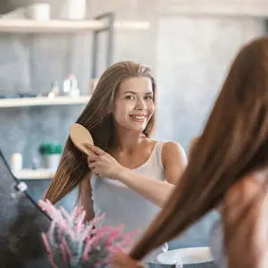Bamboo Hairbrush | Sustainable Wooden Hair Brushes Rock Chocs 