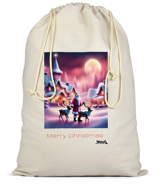 Premium Cotton Christmas Sack Chirstmas Sack By Rock Chocs