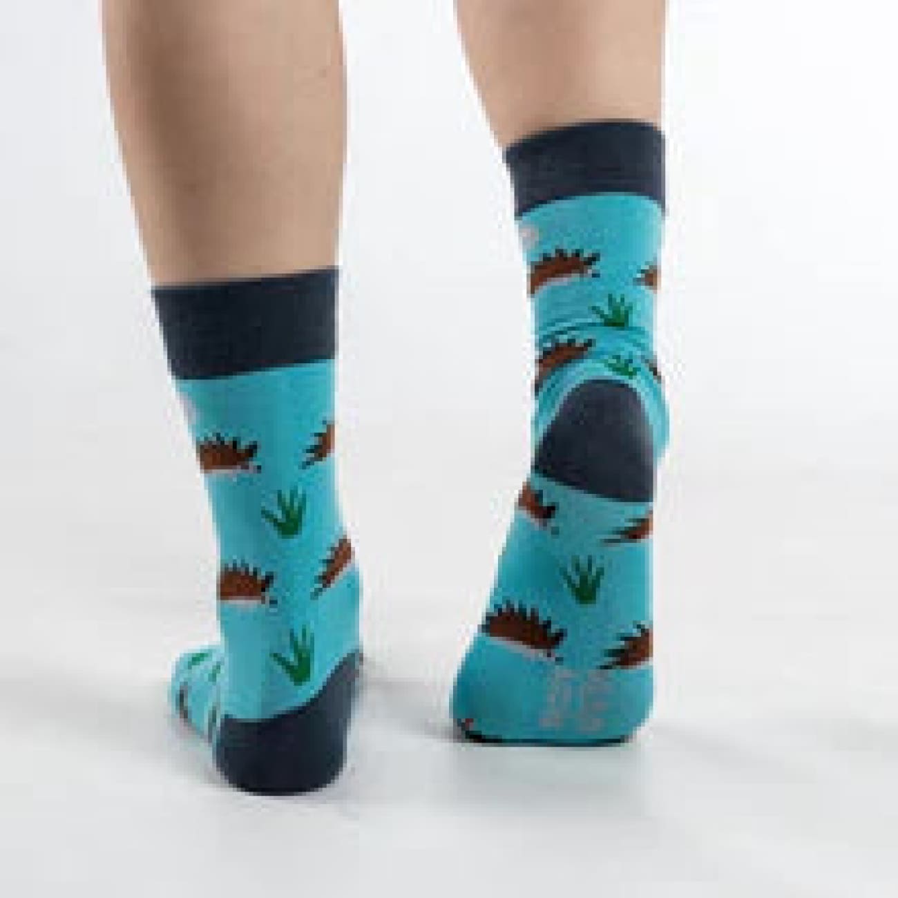 Blue HEDGEHOG BAMBOO SOCKS - bamboo socks Brand Hedgy Socks