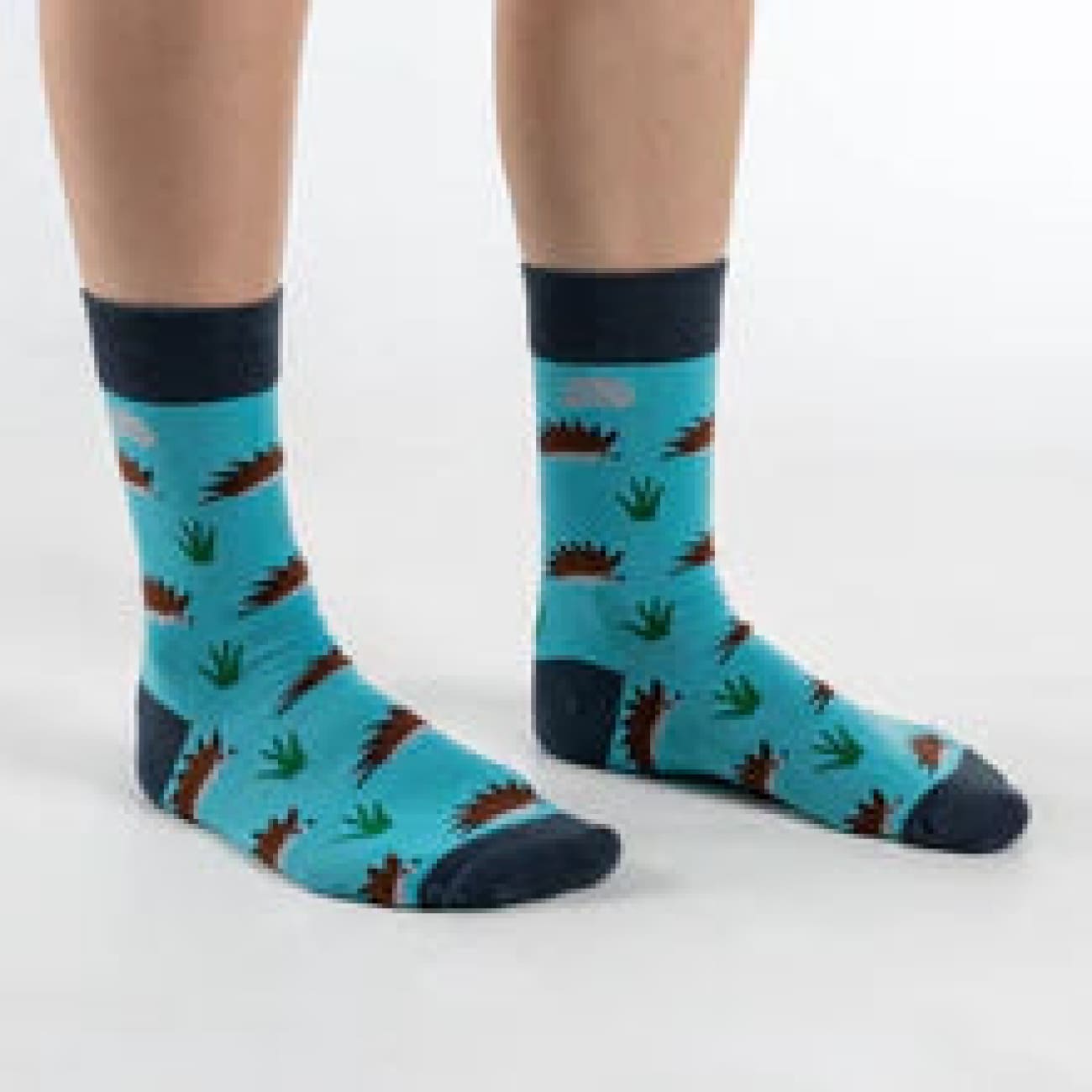 Blue HEDGEHOG BAMBOO SOCKS - bamboo socks Brand Hedgy Socks