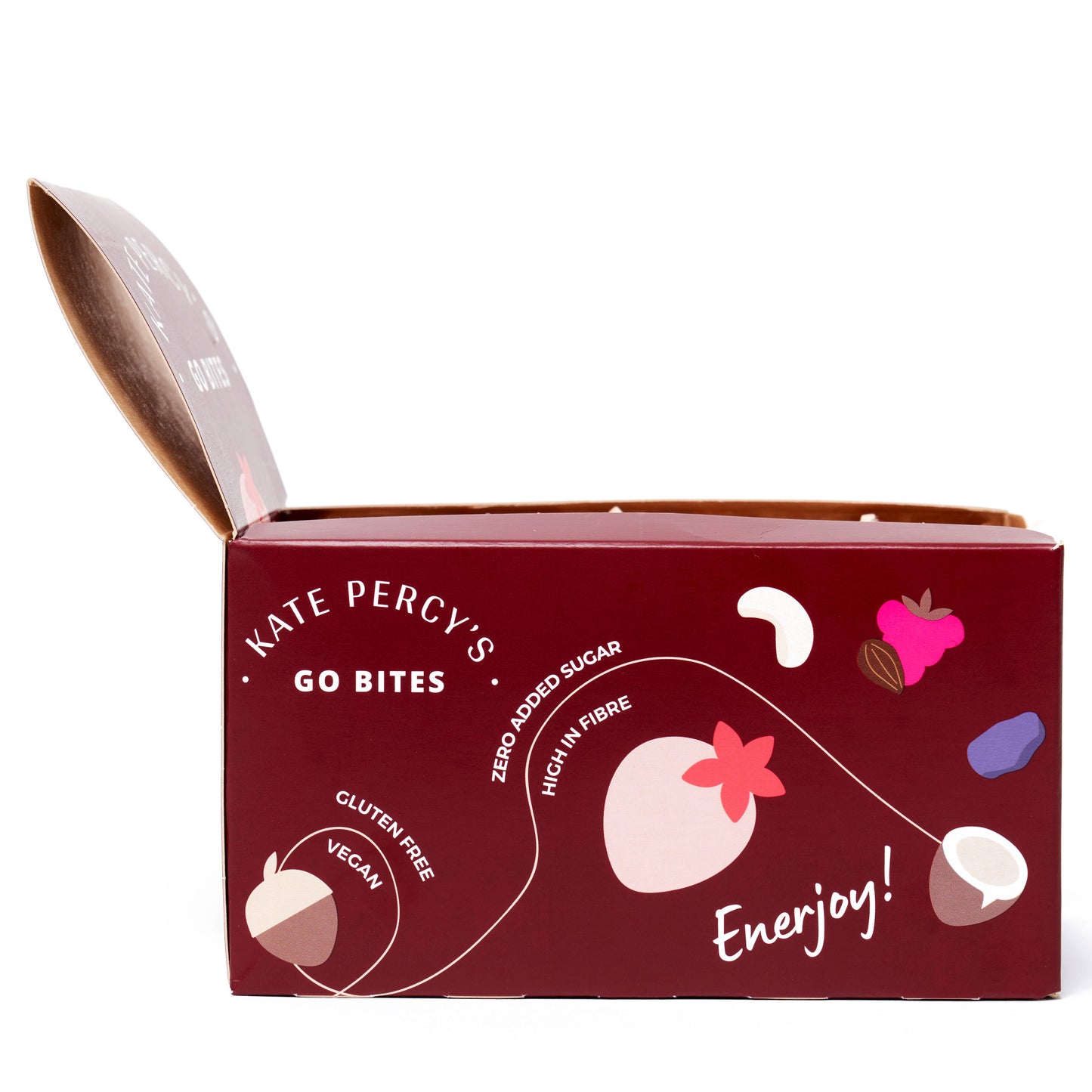 Kate Percy's Go Bites Raspberry & Cacao