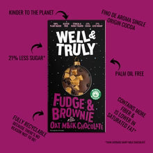 Christmas Bauble Fudge & Brownie Oat M&lk Chocolate 90g pre order arriving in next few weeks