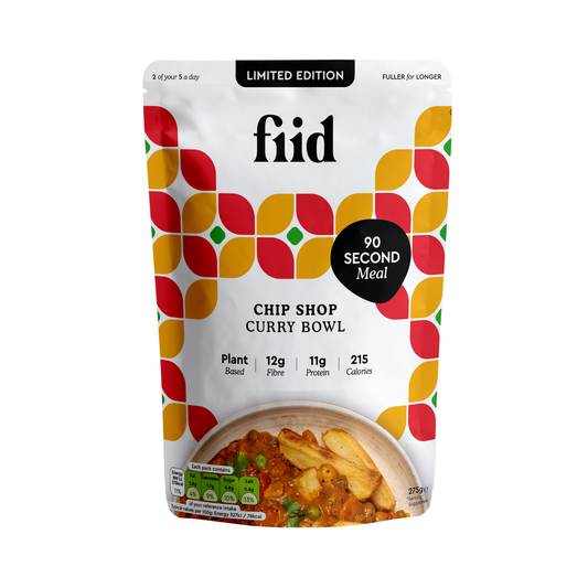 Chip Shop Curry Bowl - 275g - Vegan Meal