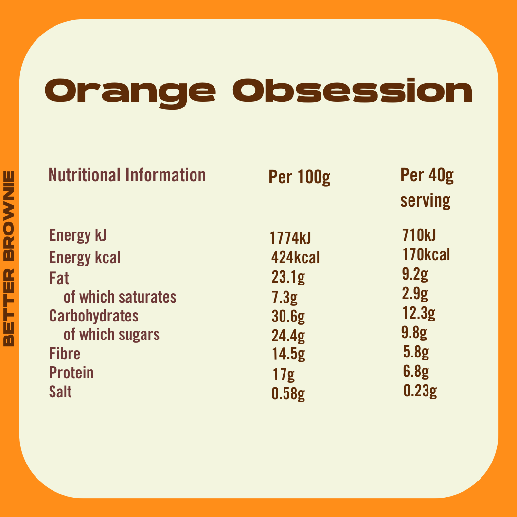 Better Brownie - Orange Obsession