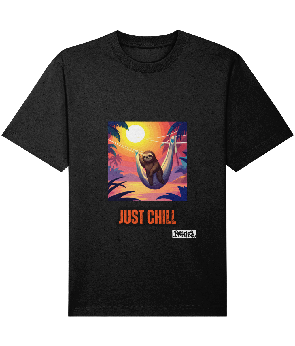 Freestyler Just Chill T shirts By Rock Chocs  - Sloth