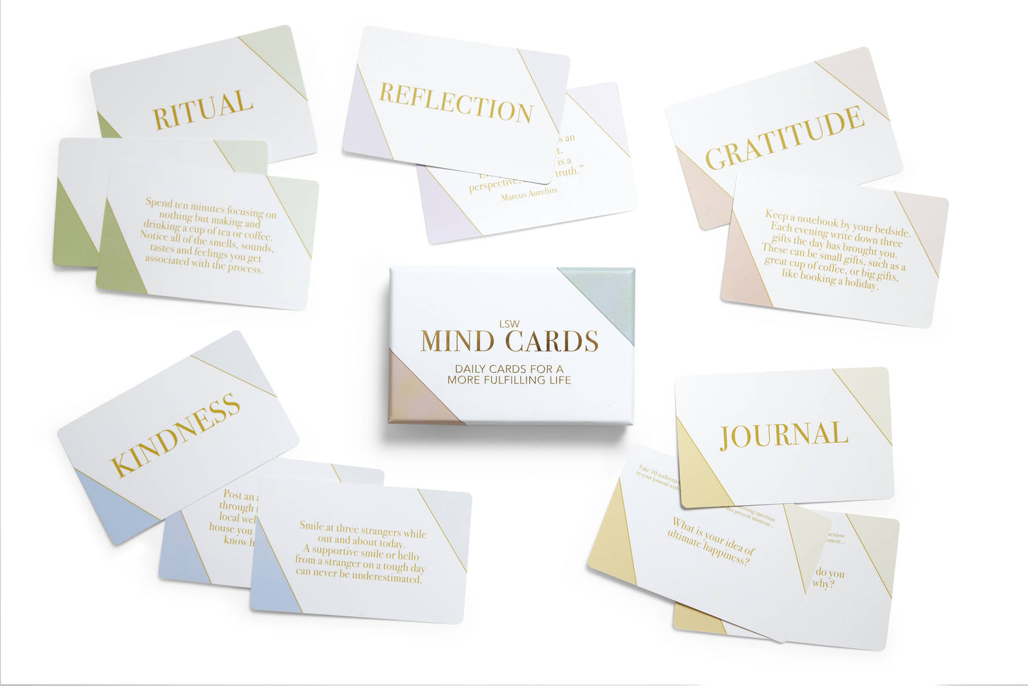 Mind Cards: Wellbeing Cards, Self Care, Valentine's gift