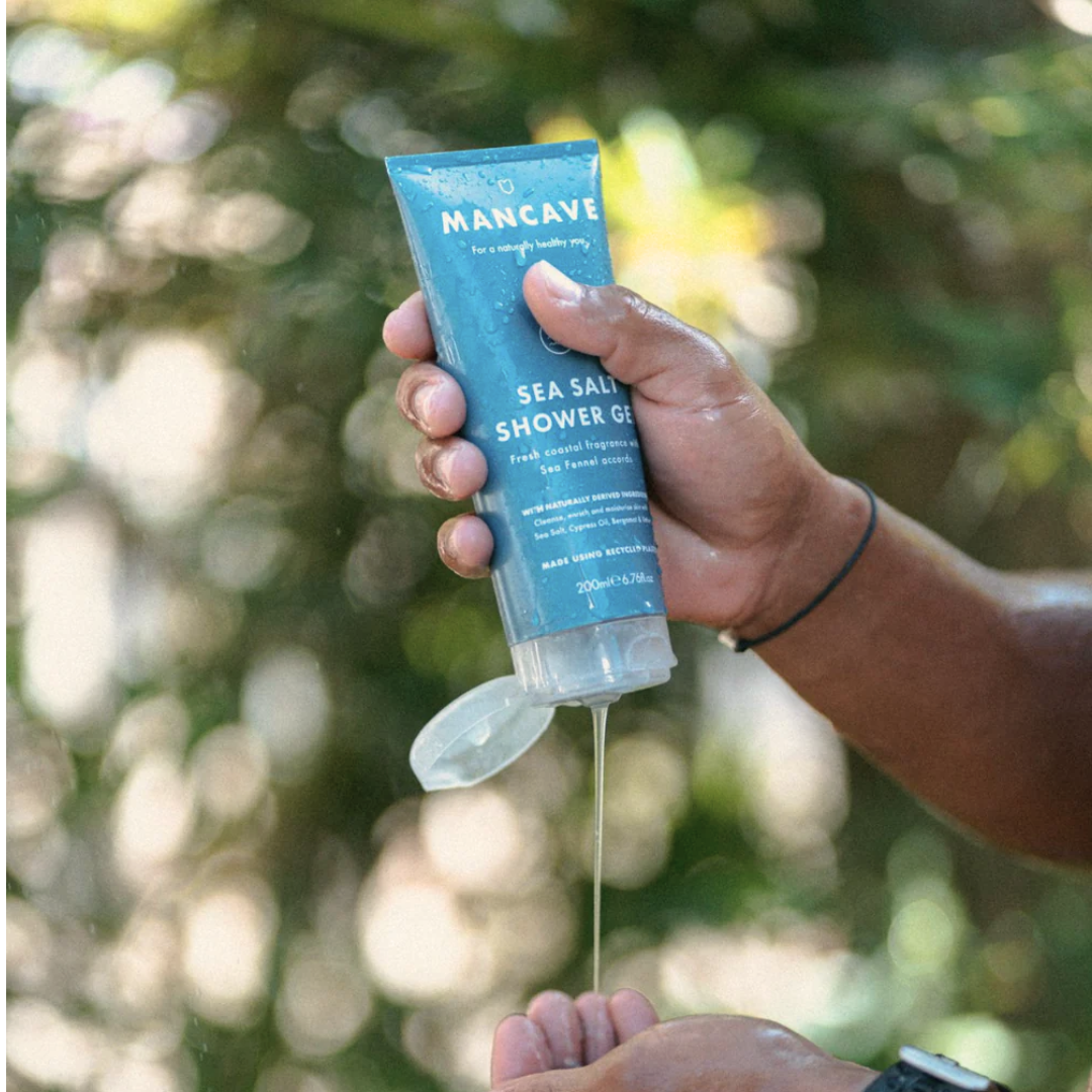 Sea Salt Shower Gel, 200ml, Mens Gift