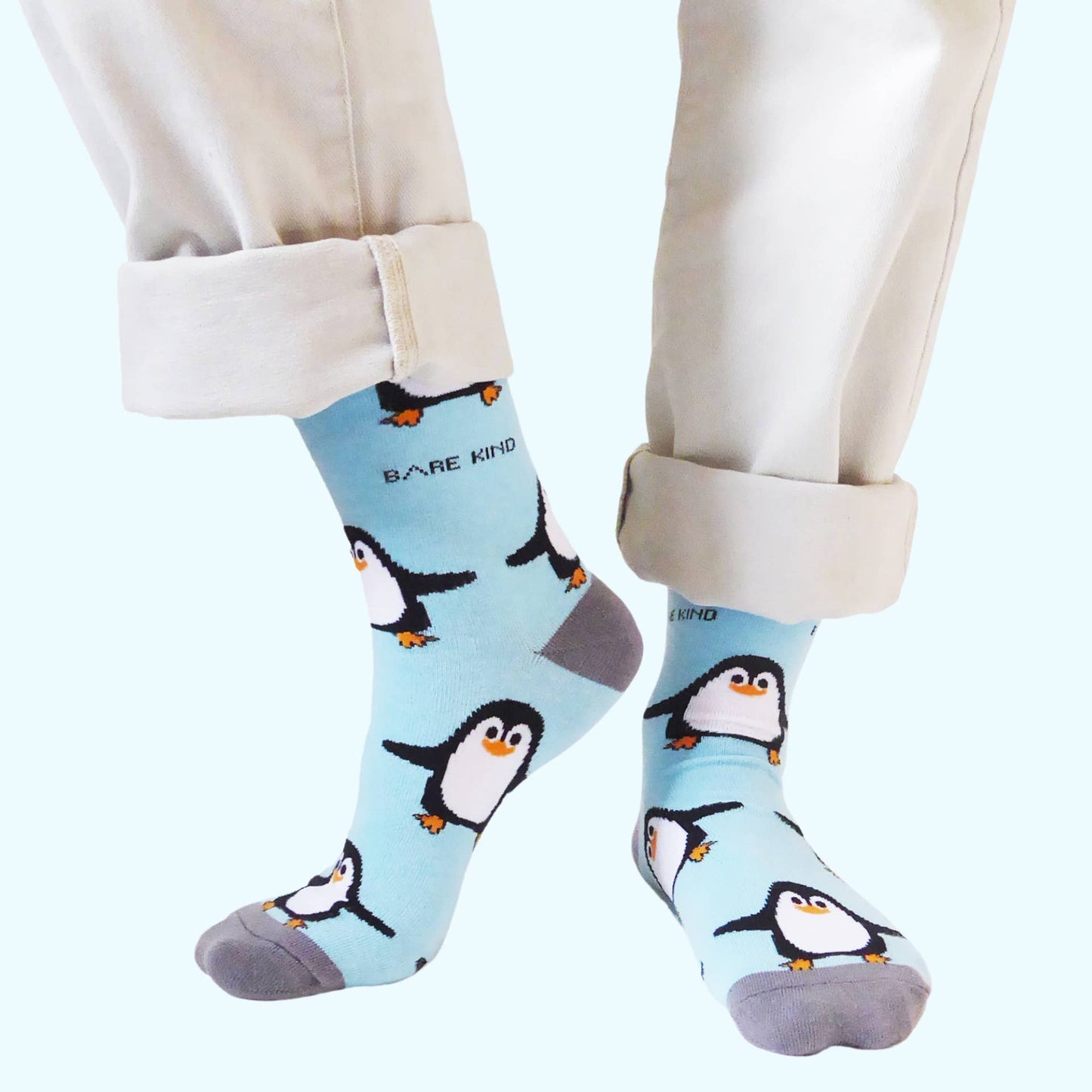 Penguin Socks | Bamboo Socks | Aqua Socks