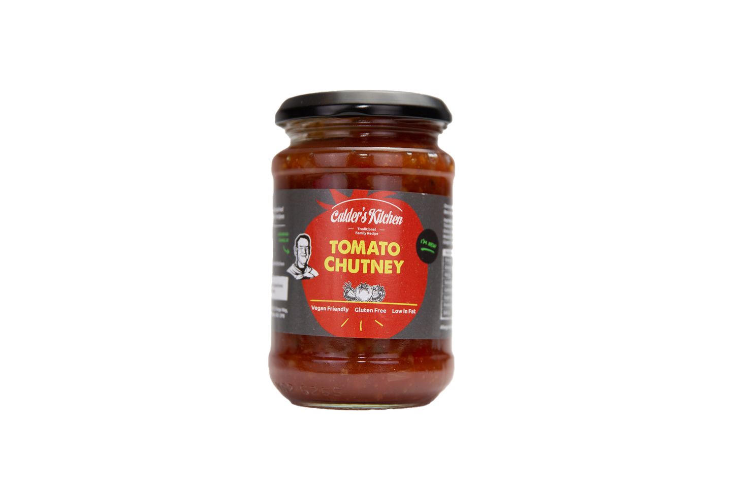 Calder's Kitchen Tomato Chutney (Gluten Free, Vegan) 285 g jar