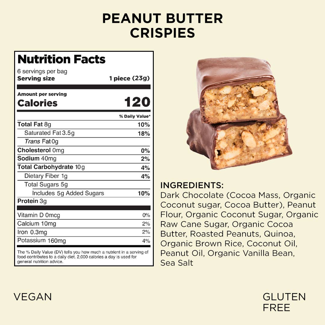 Peanut Butter Crispies (4.7 oz bag) arriving soon