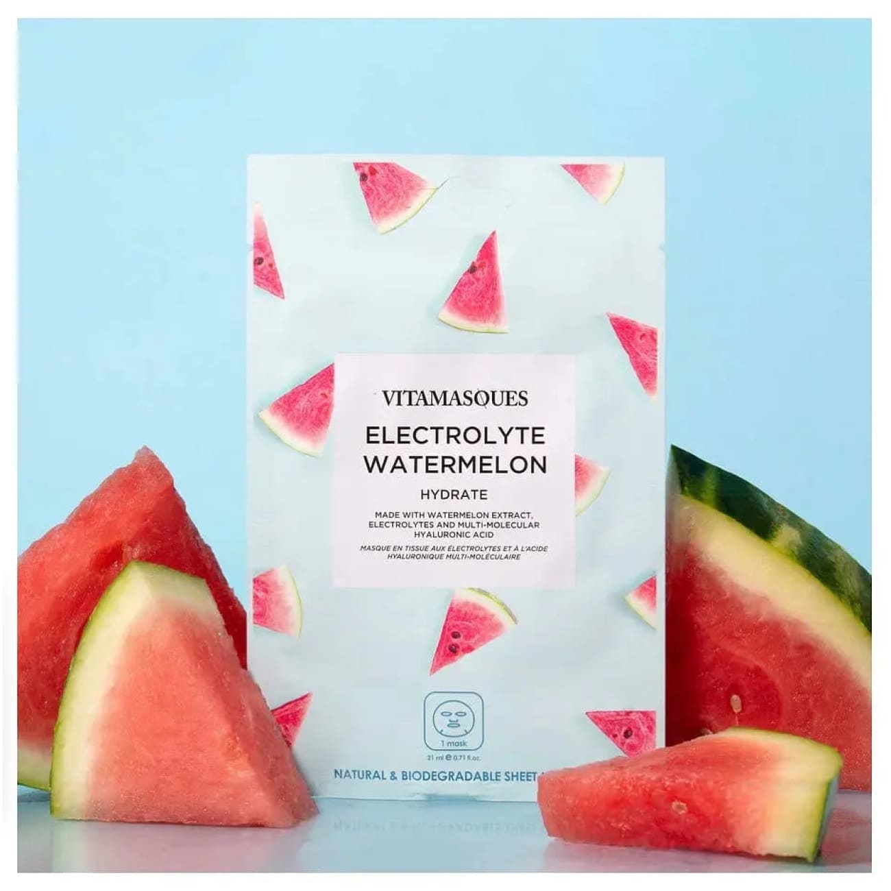 Electrolyte Watermelon Face Sheet Mask Rock Chocs 