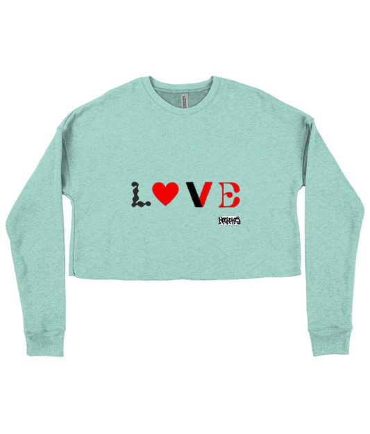 Bella Ladies Cropped Sweatshirt Front (4)