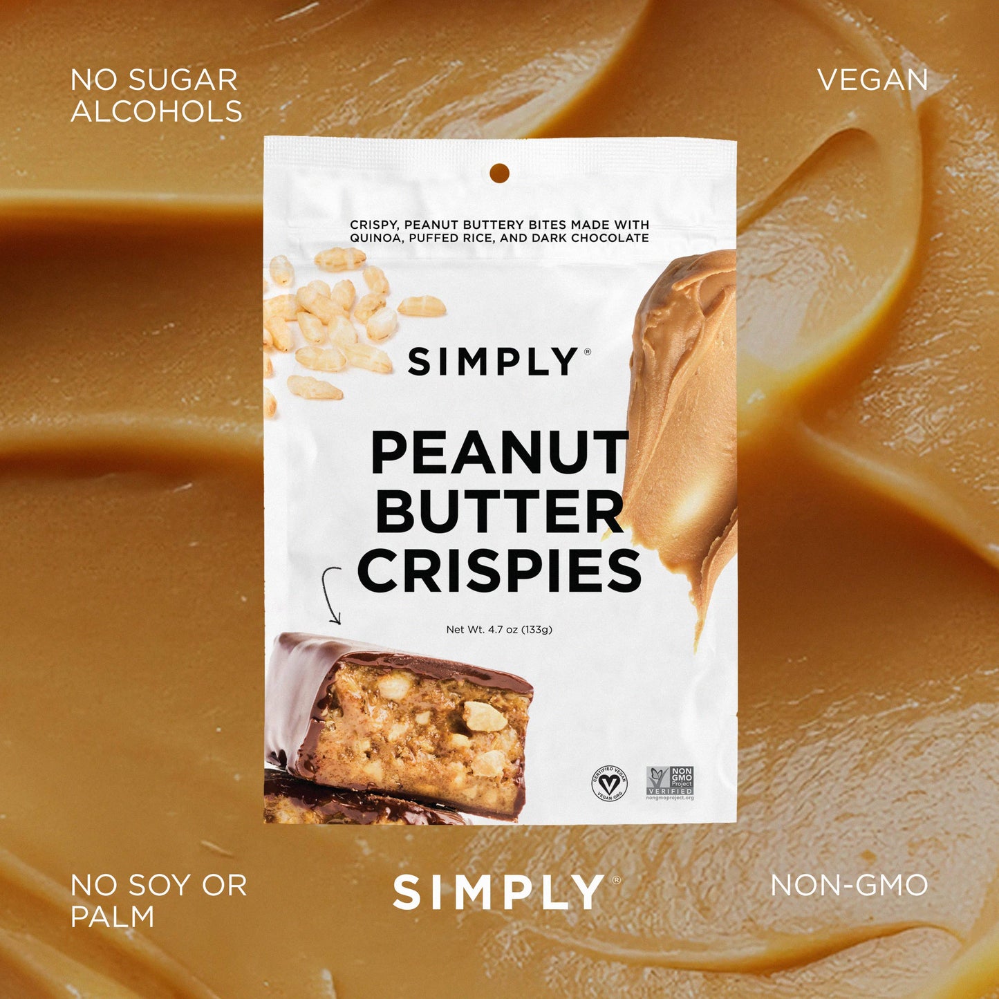 Peanut Butter Crispies (4.7 oz bag) arriving soon