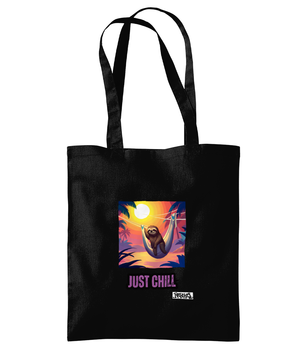 Shoulder Tote Bag Just Chill Sloth T Shirt Designed by Rock Chocs