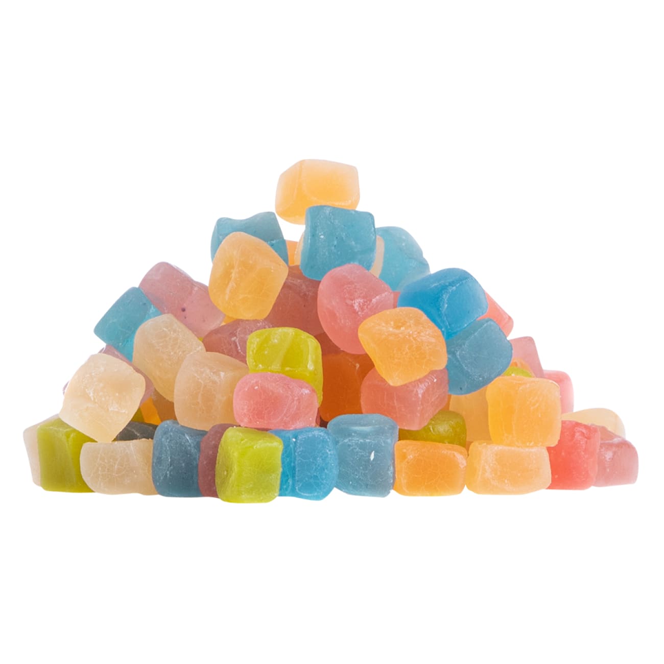 Fruit Flavoured Gummy Cubes/Tots 1KG - vegan sweets Back