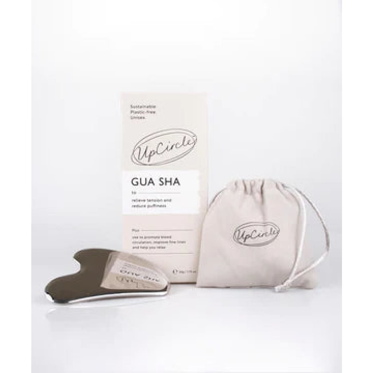 GUA SHA FACIAL MASSAGE STONE Rock Chocs 