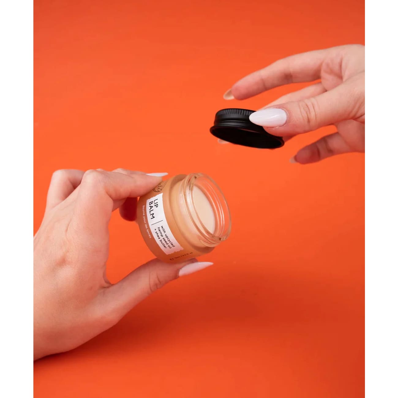 LIP BALM WITH UPCYCLED HEMP SEED OIL AND SHEA BUTTER Rock Chocs 
