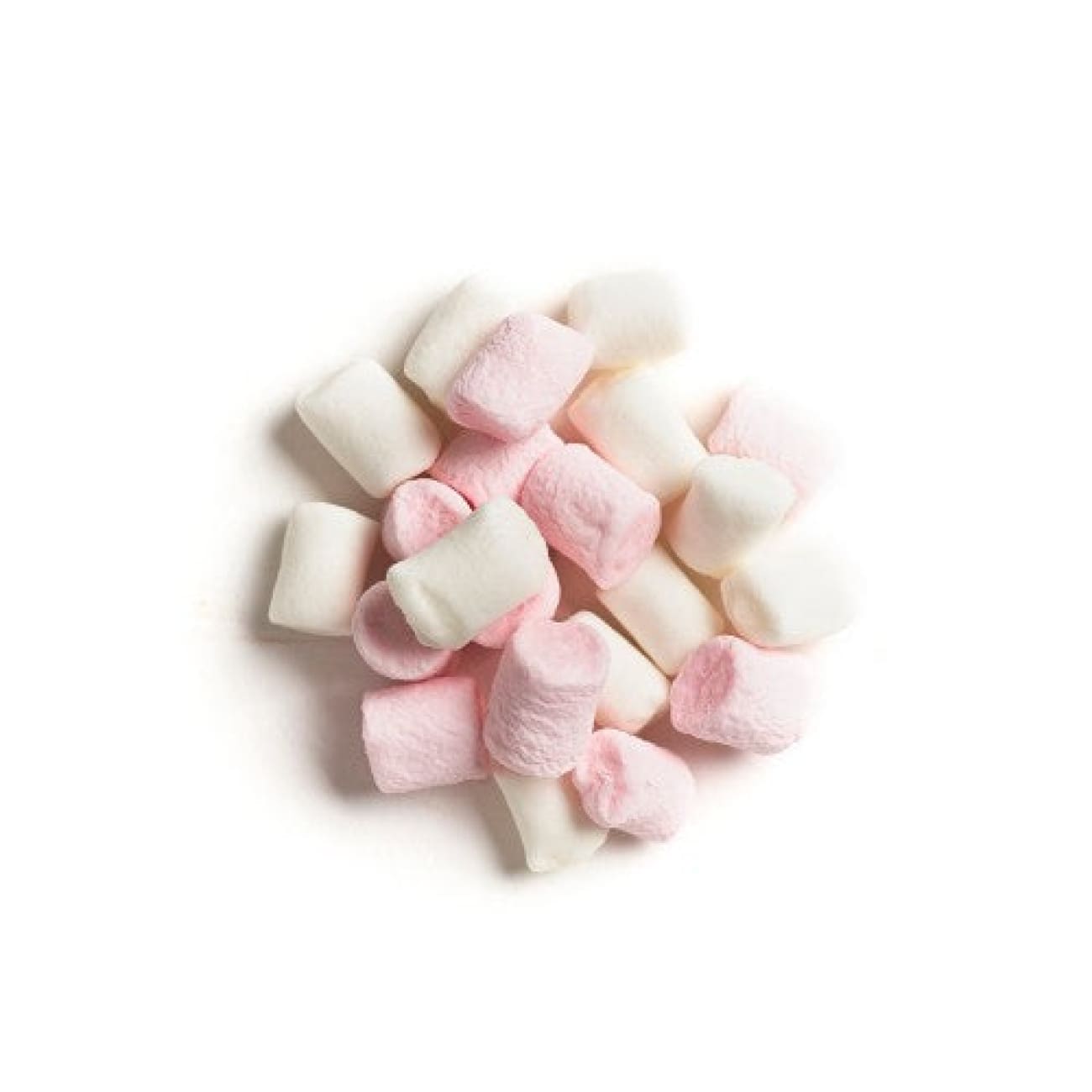 Mini Pink + White Vanilla Mallows 1kg Bag Rock Chocs 