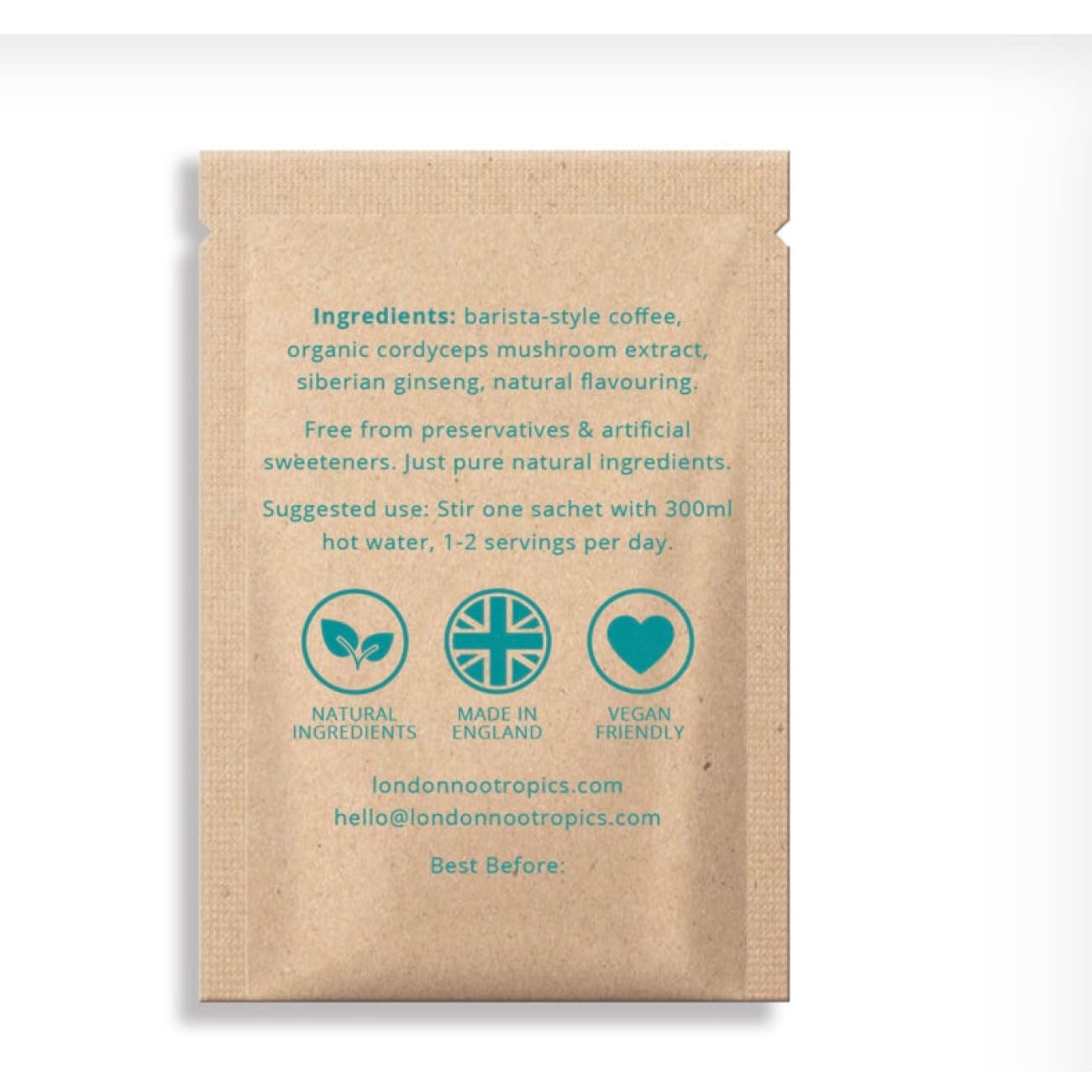 Mojo coffee - Cordyceps Mushroom Coffee - 12 Sachets - Mojo