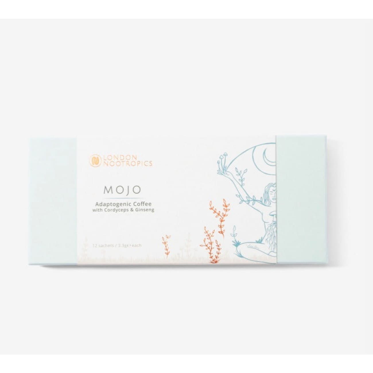 Mojo coffee - Cordyceps Mushroom Coffee - 12 Sachets - Mojo
