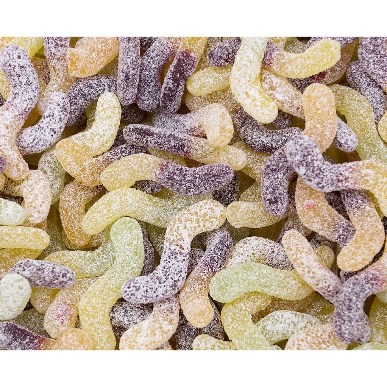 Organic Vegan Sour Worms Rock Chocs 