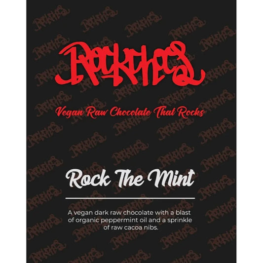 Rock Chocs  Rock The Mint made to order  made weekly so place orders and will send out as soon as made Rock Chocs  Artisan chocolate Artisan Vegan Chocolate Best vegan chocolate to buy Chocolate Chocolatier dairy free chocolate Great vegan chocolate Peppermint chocolate raw chocolate Rock Chocs Chocolate Rock The Mint vegan chocolate Vegan chocolatier