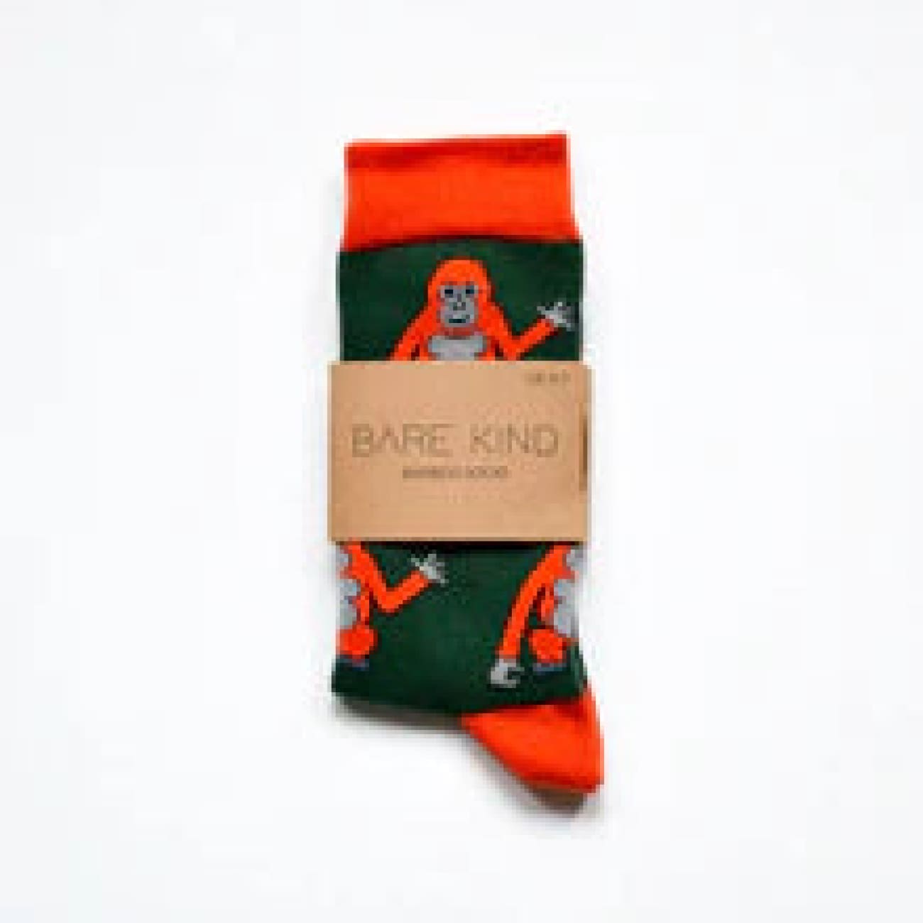 Save the Orangutans Bamboo Socks - Brand Bare Kind These
