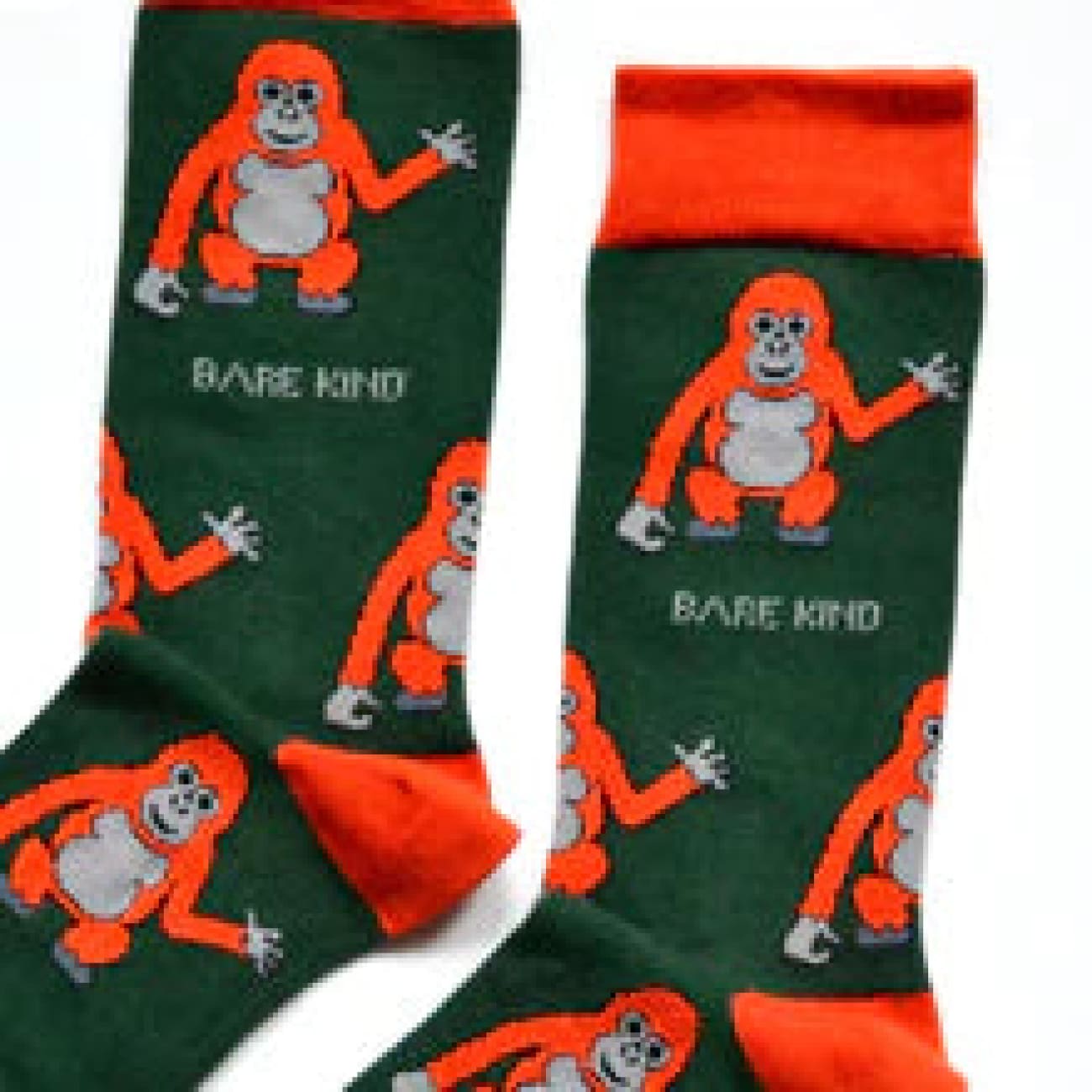 Save the Orangutans Bamboo Socks - Brand Bare Kind These